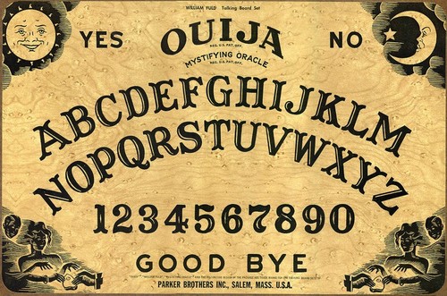 Parker bros ouija board - bros,