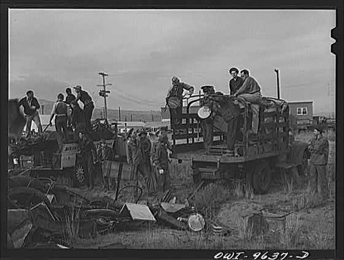 Butte montana 1940s scrap - butte,
