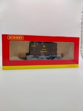 Hornby Railways R6082 GWR Container Conflat Wagon OO Gauge Cargo New 39026 Model