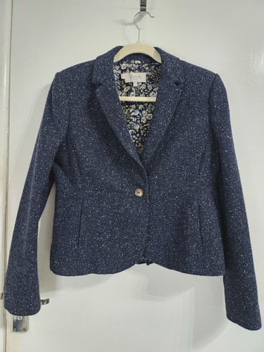 Hobbs blazer womens blue - womens, uk