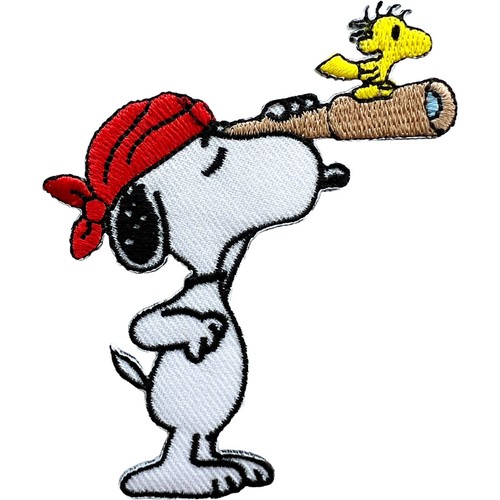 Pirate snoopy woodstock - pirate, patch