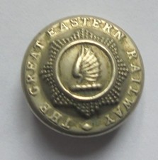 OLD GREAT EASTERN RAILWAY BUTTON