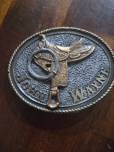 John wayne belt buckle - wayne, pin