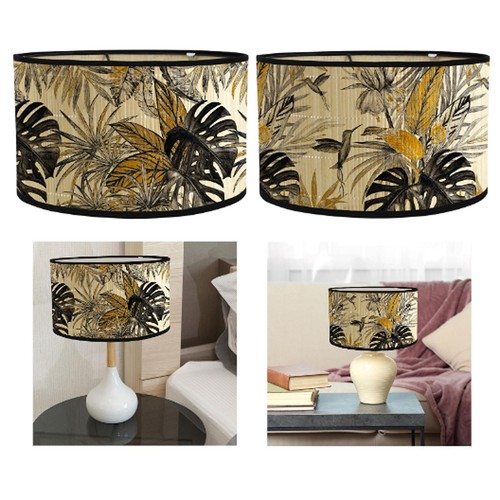 Drum print lampshade pendant - print,