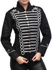 Women's Hussar Jacket Tunic Steampunk Napoleon Military Drummer Prade Jacket