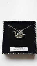 B27 Swan  fine english pewter