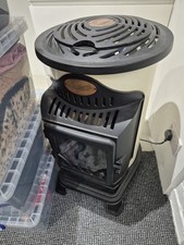 Cream Portable Provence Calor Gas Heater Fire With Gas Tank