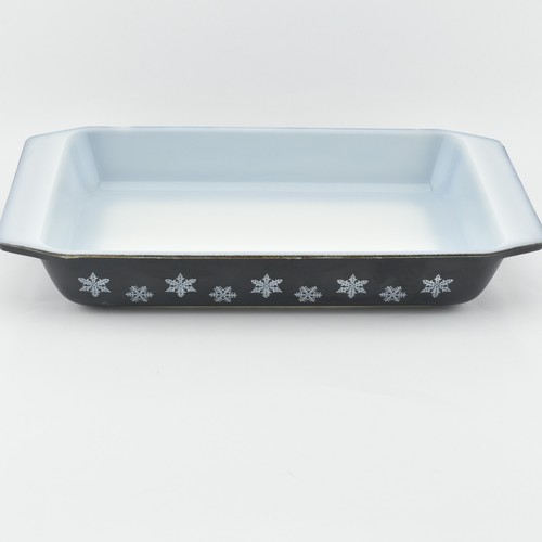 Vtg jaj pyrex gaiety black - jaj,