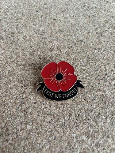 Remembrance enamel metal - remembrance,