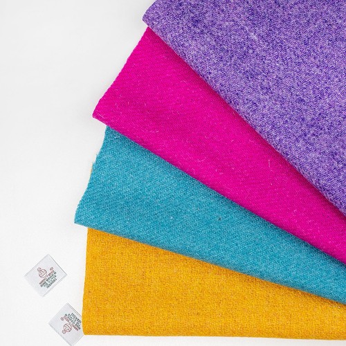 Harris tweed bright colours - colours,
