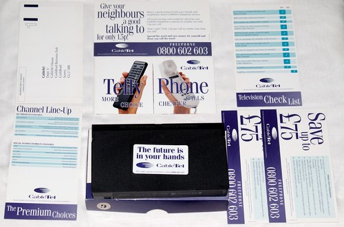 Cabletel 1990s vhs video - cabletel,