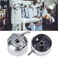 °2pcs Metal Bobbin Case For