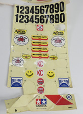 Tamiya Decal Sand Scorcher Roughrider Vintage First Edition 1979 Rare Sheet A