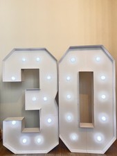 marquee numbers (30)