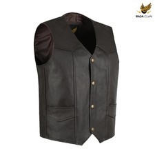 Men classic brown leather - men's,