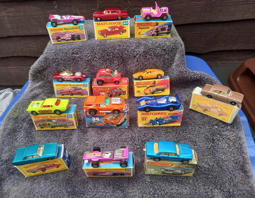 Matchbox superfast and pre - matchbox,