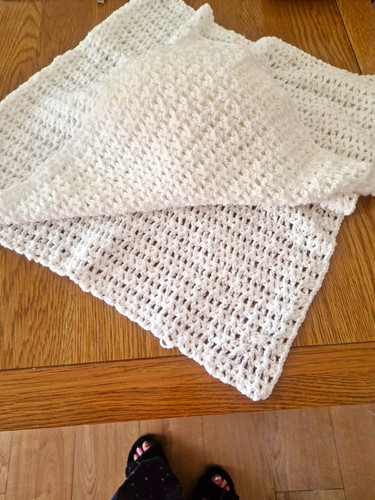 Crochet hand knitted - hand,