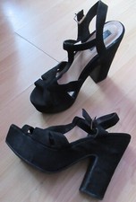 LADIES PRIMARK BLACK FAUX