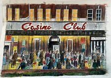 Northern Soul; "At the Casino, Part V" -  an original water colour painting.