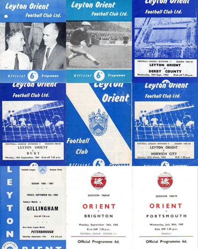 1960 leyton orient home - leyton, fc