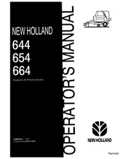 NEW HOLLAND ROUND BALER 644