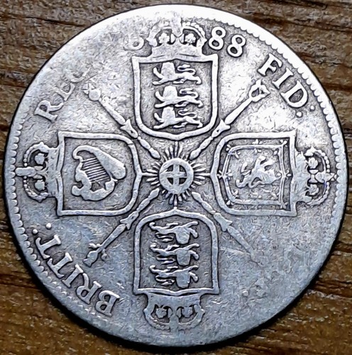 1888 queen victoria florin - queen,