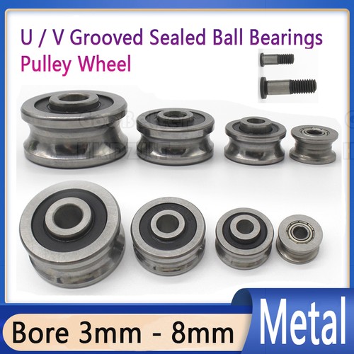 8mm metal pulley - metal,