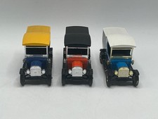 MATCHBOX LESNEY MODELS OF YESTERYEAR 3 X 1912 FORD MODEL T VANS 3.25”