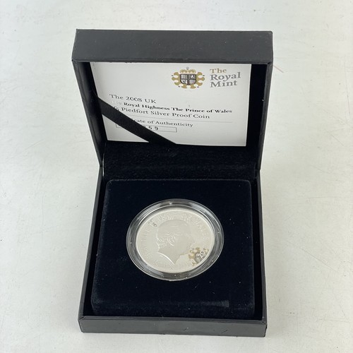 2008 silver piedfort - silver, proof