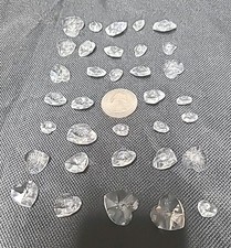 34 Swarovski Heart Crystal