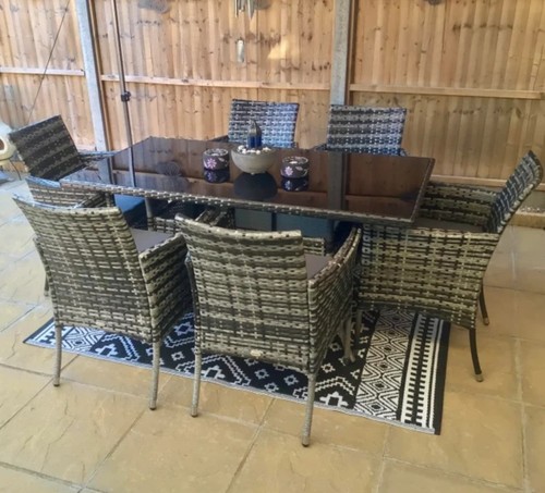 Seater rattan garden - seater,