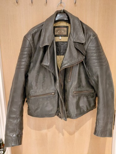 Armani jacket leather mens - armani,