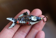 Vintage Large Chinese Enamel