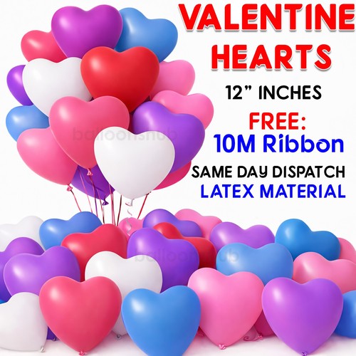 Inch heart shaped latex - inch,