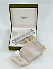 VINTAGE CHRISTOFLE SILVER PLATE PERFUME SCENT ATOMISER BOTTLE c1985