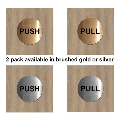Push pull twin pack - twin, signs