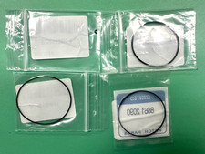 SEIKO SRP043 SPORK 4PC GASKET SET(BEZEL-GLASS-CASE BACK-CROWN/STEM) GENUINE NEW