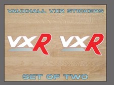 Vauxhall vxr stickers set of - vauxhall,