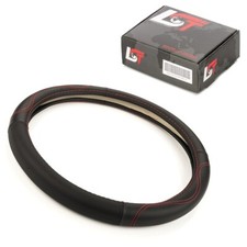 Steering wheel cover Ø 38x9 cm 15x3.5 inches Anthracite for LAND ROVER