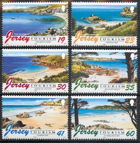 Jersey 1996 tourism beaches - jersey, tourism: