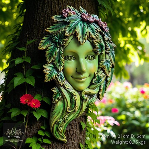 Aged rustic design tree woman - rustic,
