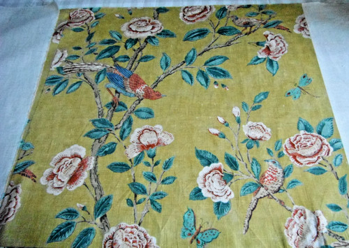 Sanderson fabric cushion panel - sanderson,