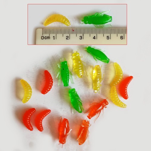 Wet trout flies maggots grub - wet,