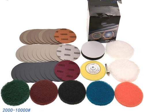 Headlight polishing kit for - headlight,
