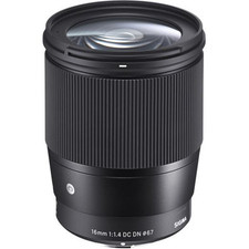 A - Sigma 16mm f1.4 DC DN Contemporary Lens - Micro Four Thirds