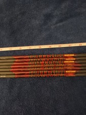 7 Outlaw Black Eagle Arrow Shafts Spine 500 29.5 Inches