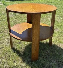 Art Deco 1930’s Round Walnut