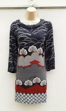 WHITE STUFF TUNIC DRESS,HIPPIE,BOHO,ORIENTAL,,60S,70S,80S VINTAGE STYLE,SIZE 12