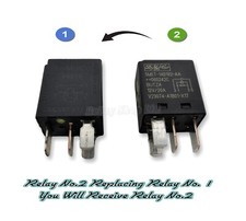 Ford (05-16) 4-Pin Black (Replacement) Relay 6G9T-14B192-AA FoMoCo 4RA007813-07