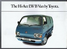 Toyota Hi-Ace LWB Van 1978-79